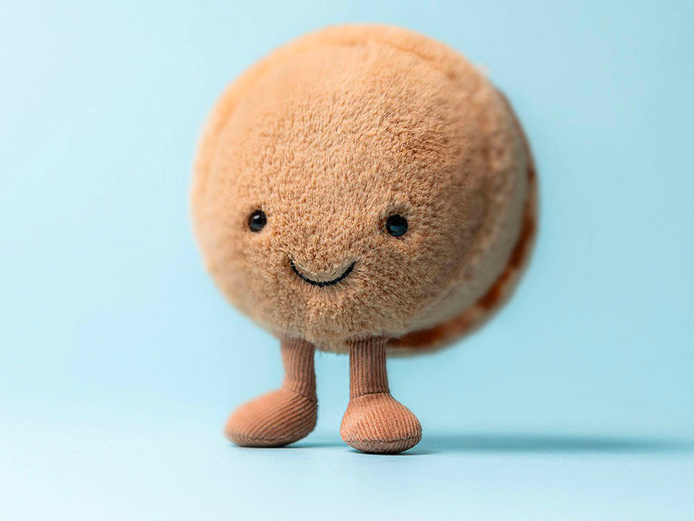 achat Peluche Amuseables Mona Macaron au Chocolat - Jellycat