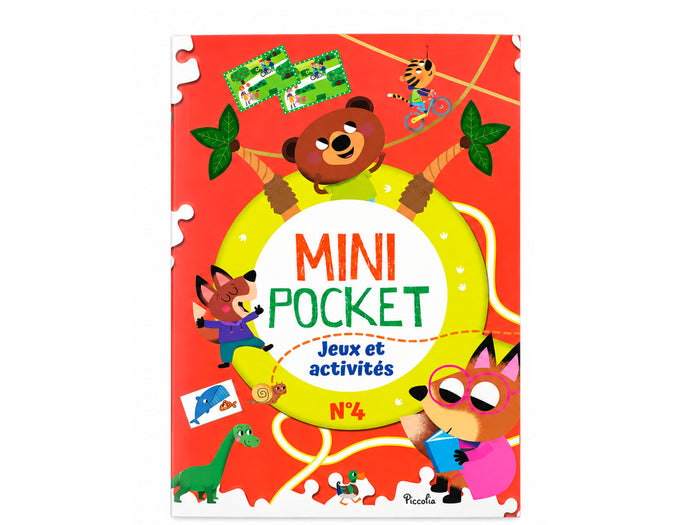 Achat Mini pocket Jeux et Activités N°4 - Thème animaux intello