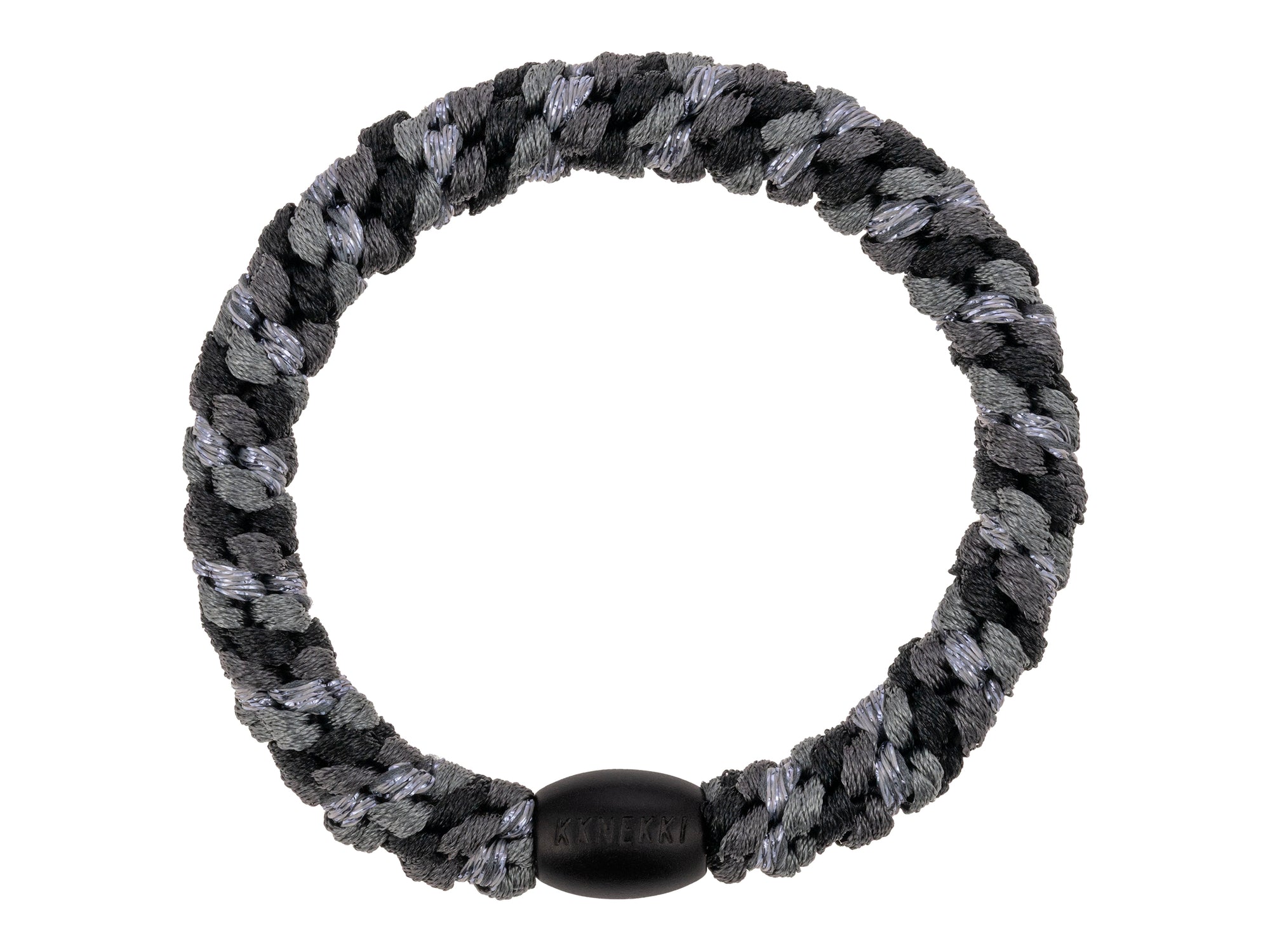 Achat Élastique cheveux Mix Gris Charbon Pailleté - Kknekki