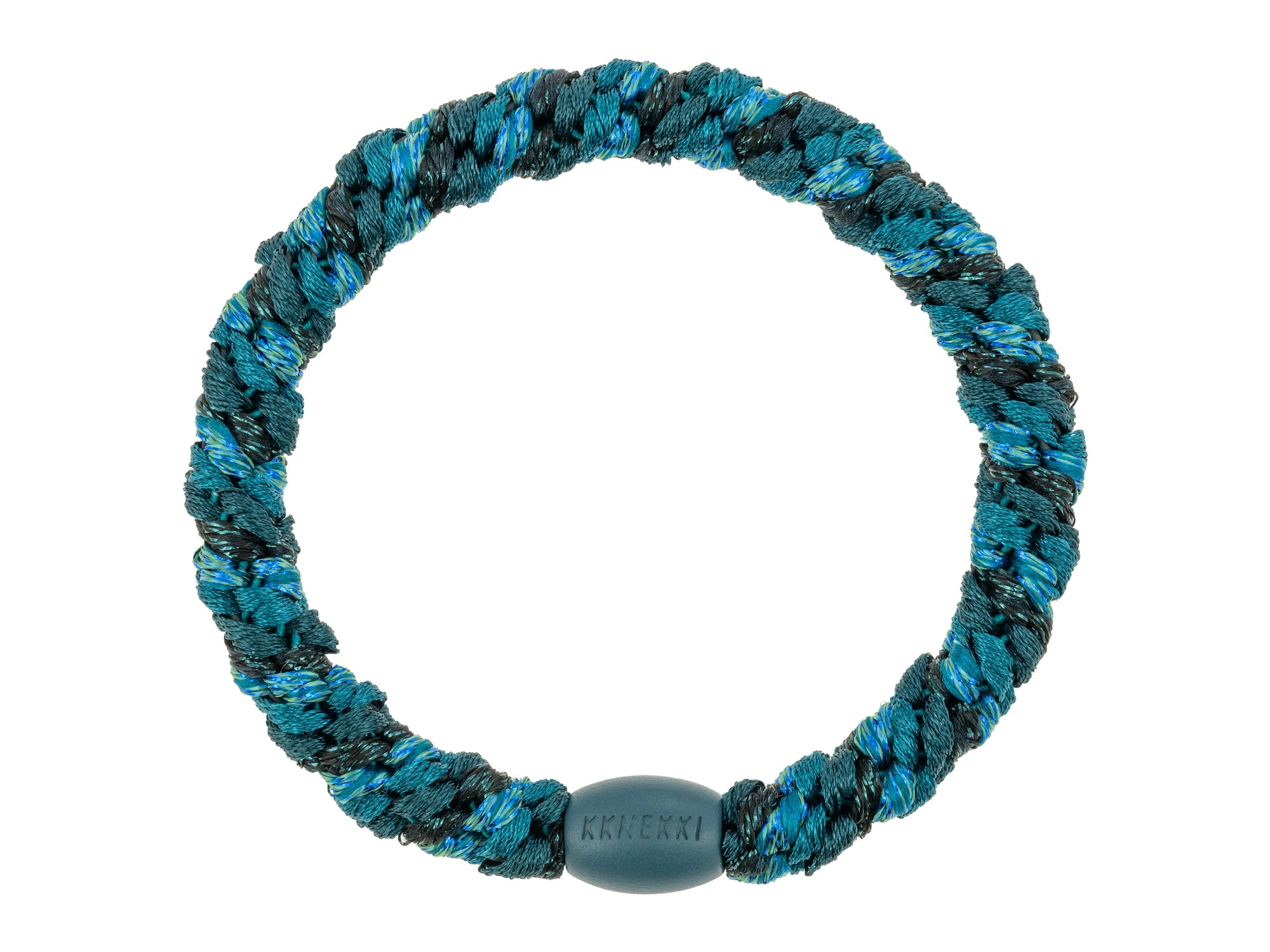Achat Élastique cheveux Mix Pétrole Pailleté - Kknekki