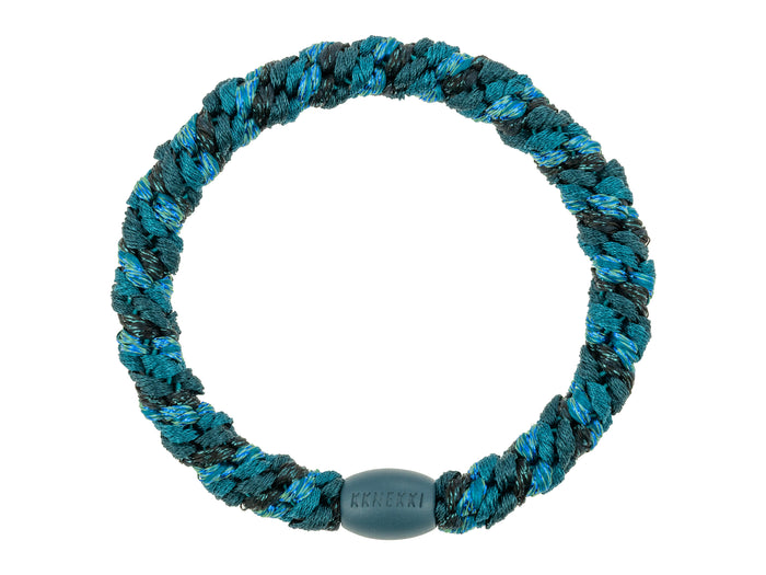 Achat Élastique cheveux Mix Pétrole Pailleté - Kknekki