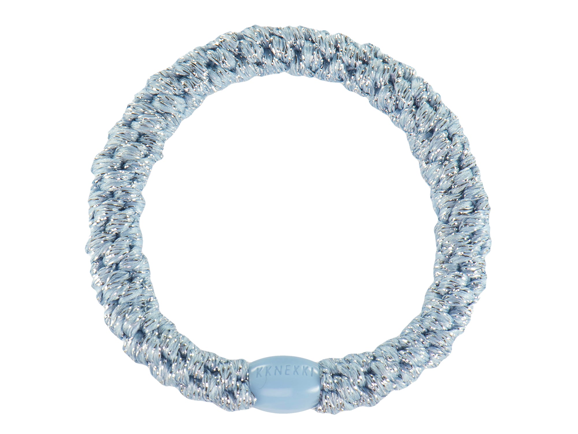 Achat Élastique cheveux Bleu aqua Pailleté - Kknekki