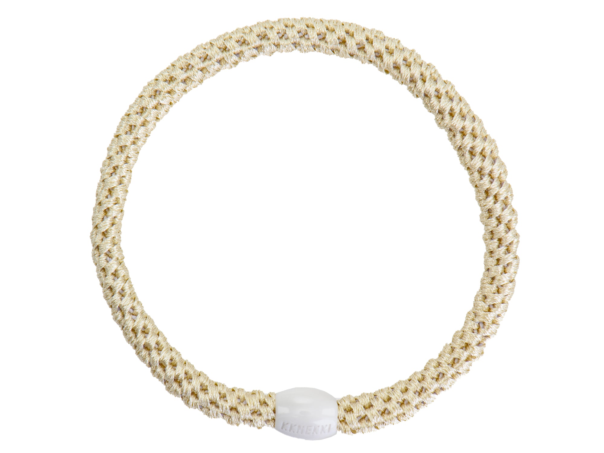 Achat Élastique cheveux Slim Ivoire - Kknekki