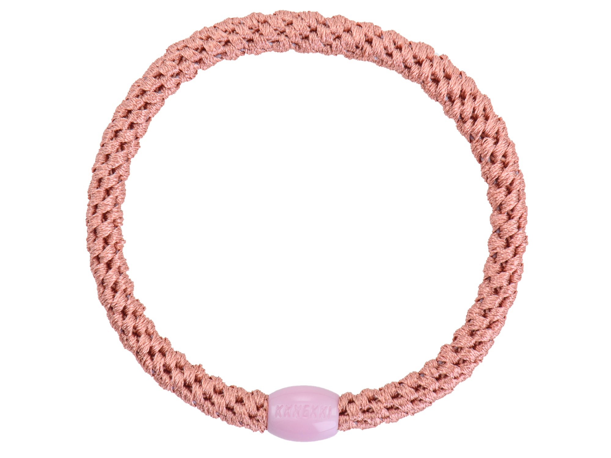 Achat Élastique cheveux Slim Corail Pêche - Kknekki