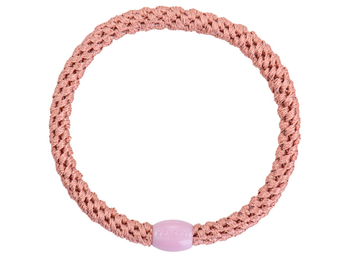 Achat Élastique cheveux Slim Corail Pêche - Kknekki