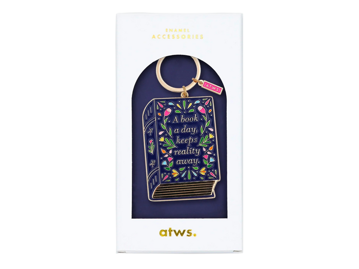 Achat Porte-clé A Book A Day keeps reality away - ATWS