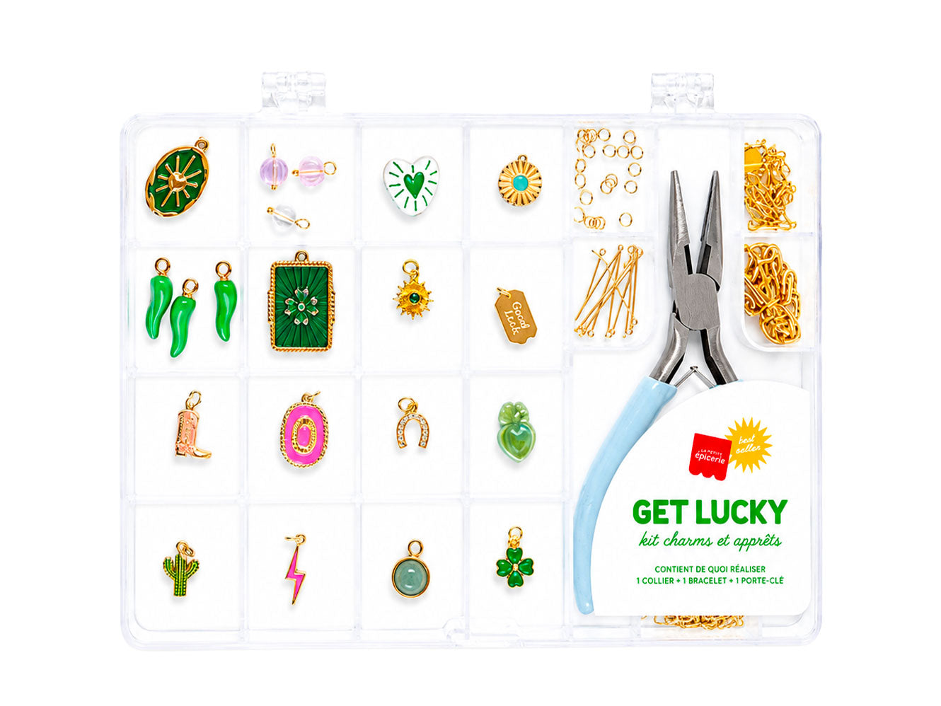 Achat Kit Bijoux et Breloques DIY - Get Lucky