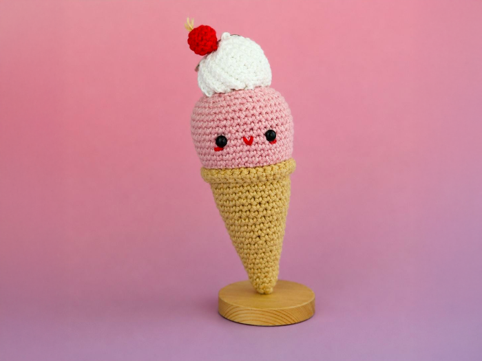 Achat Kit crochet Bag Charm Ice Cream - Hardicraft