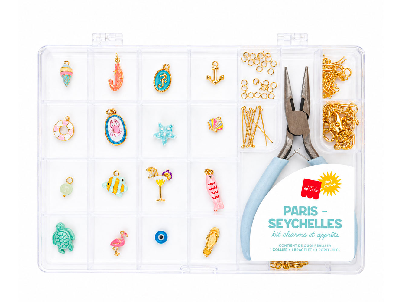 Achat Kit Bijoux et Breloques DIY - Paris Seychelles