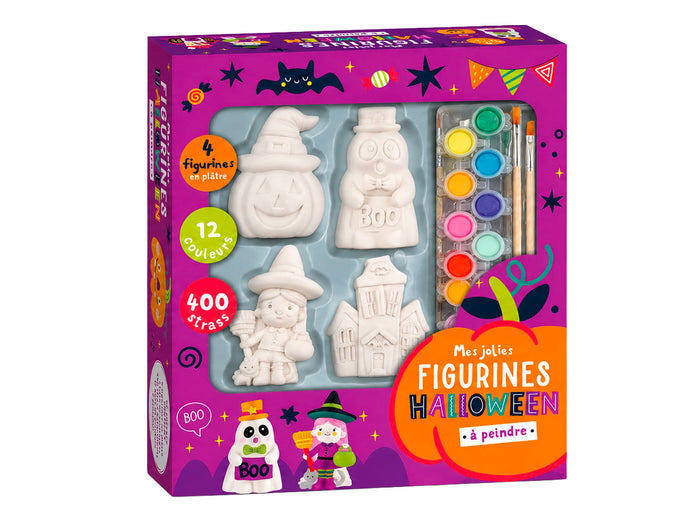 Achat Mes jolies figurines d'Halloween à peindre - 1, 2,3 Soleil