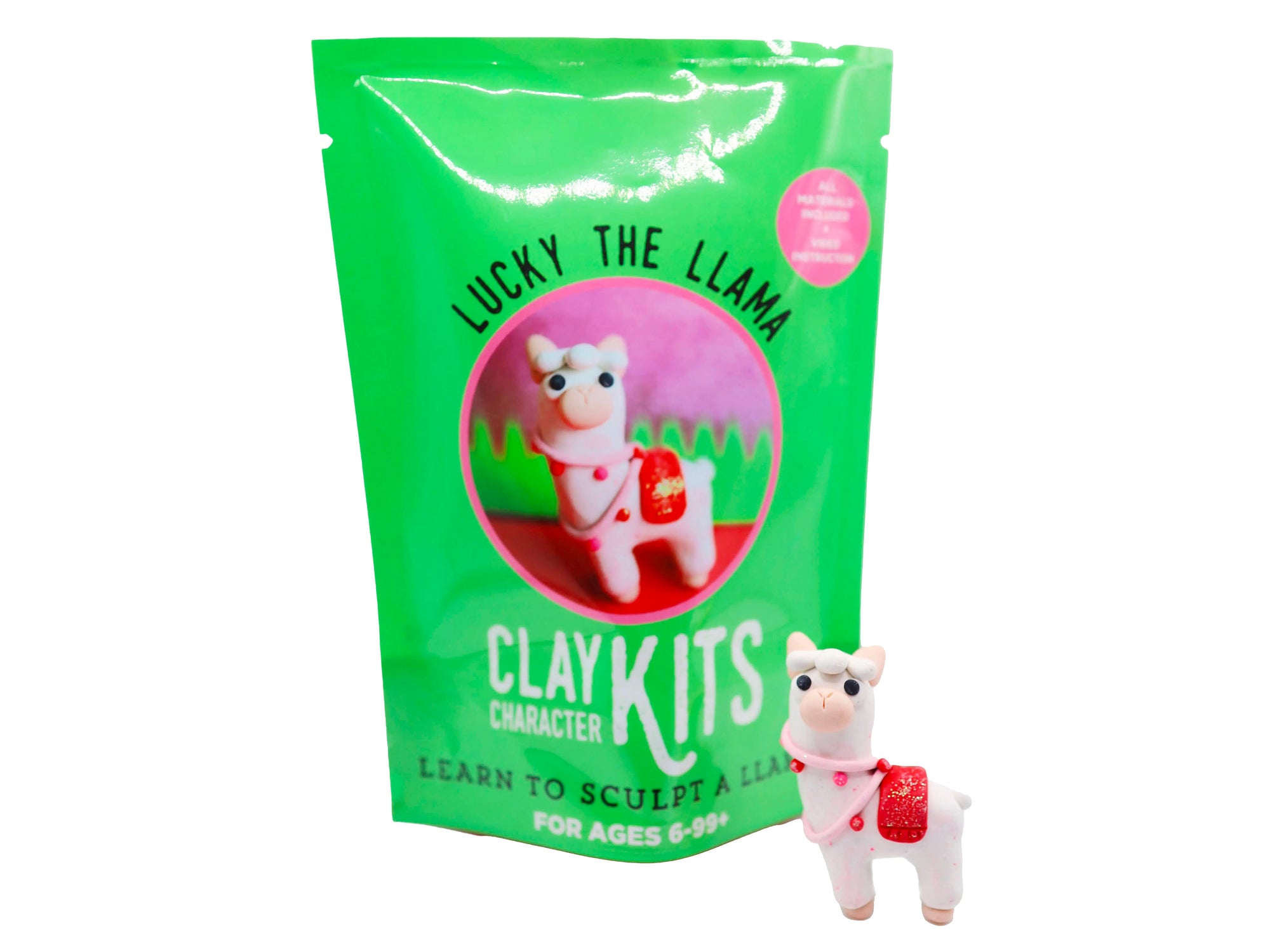 Achat Kit de pâte polymère- Lucky Lama