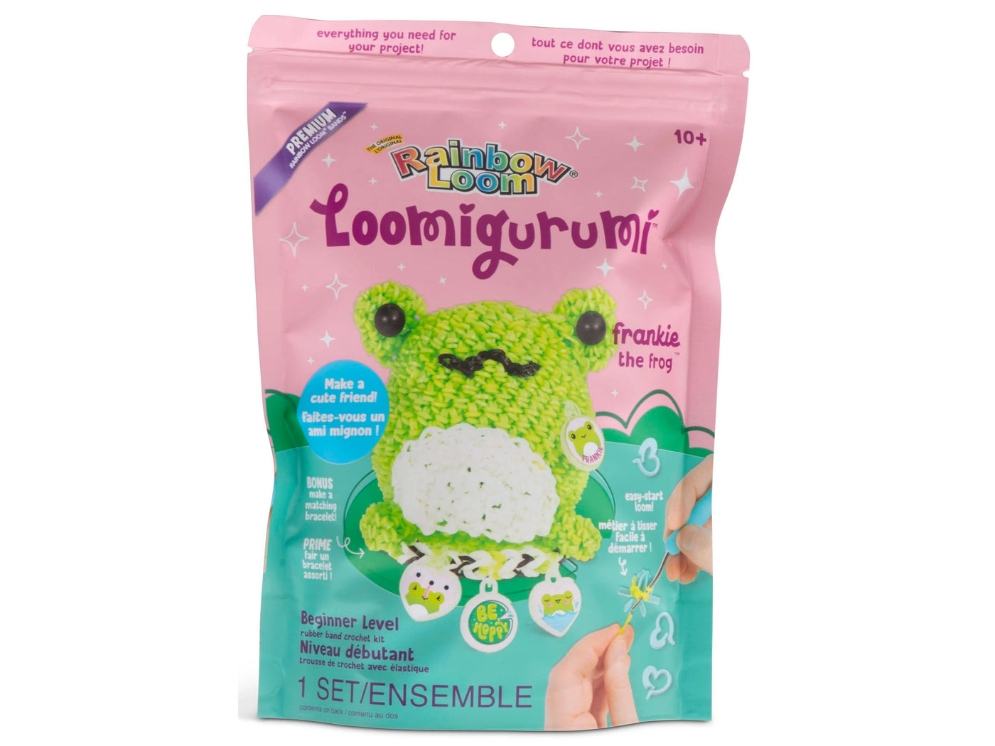 achat Kit Crochet Loomigurumi Grenouille - Rainbow Loom