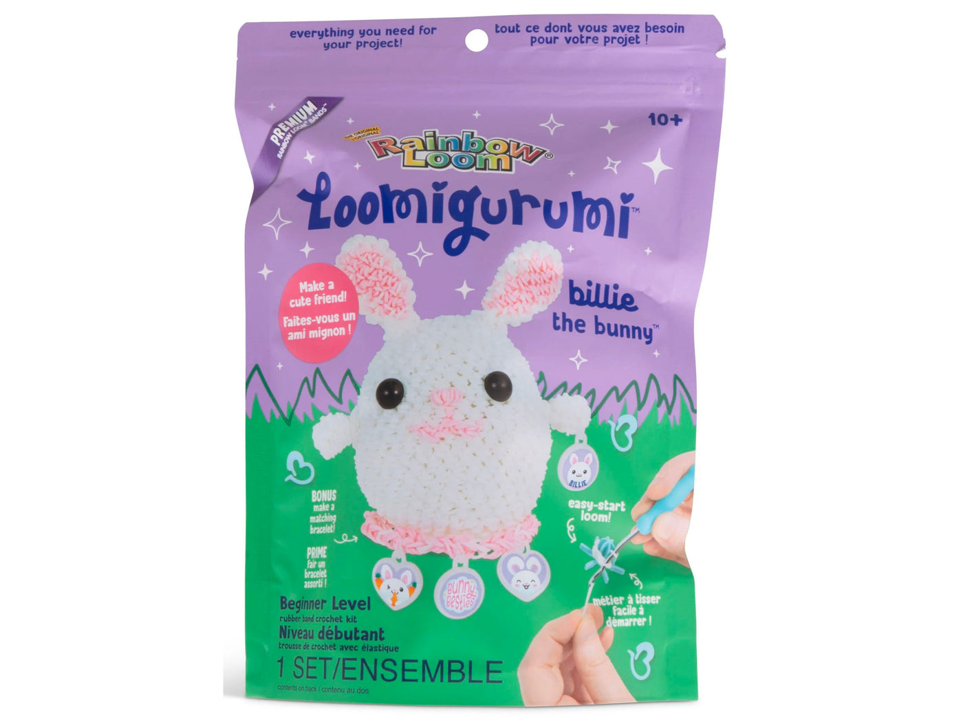 achat Kit Crochet Loomigurumi Lapin Billie - Rainbow Loom