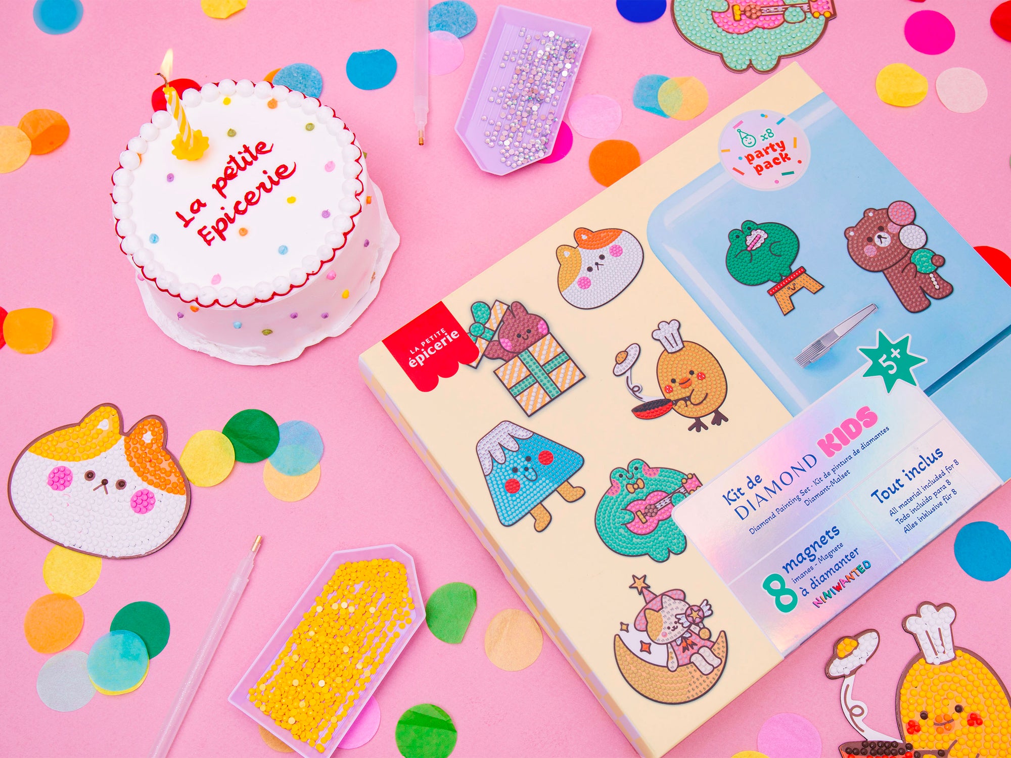 achat Party Pack Petit Diamond kids - Atelier de 8 Magnets