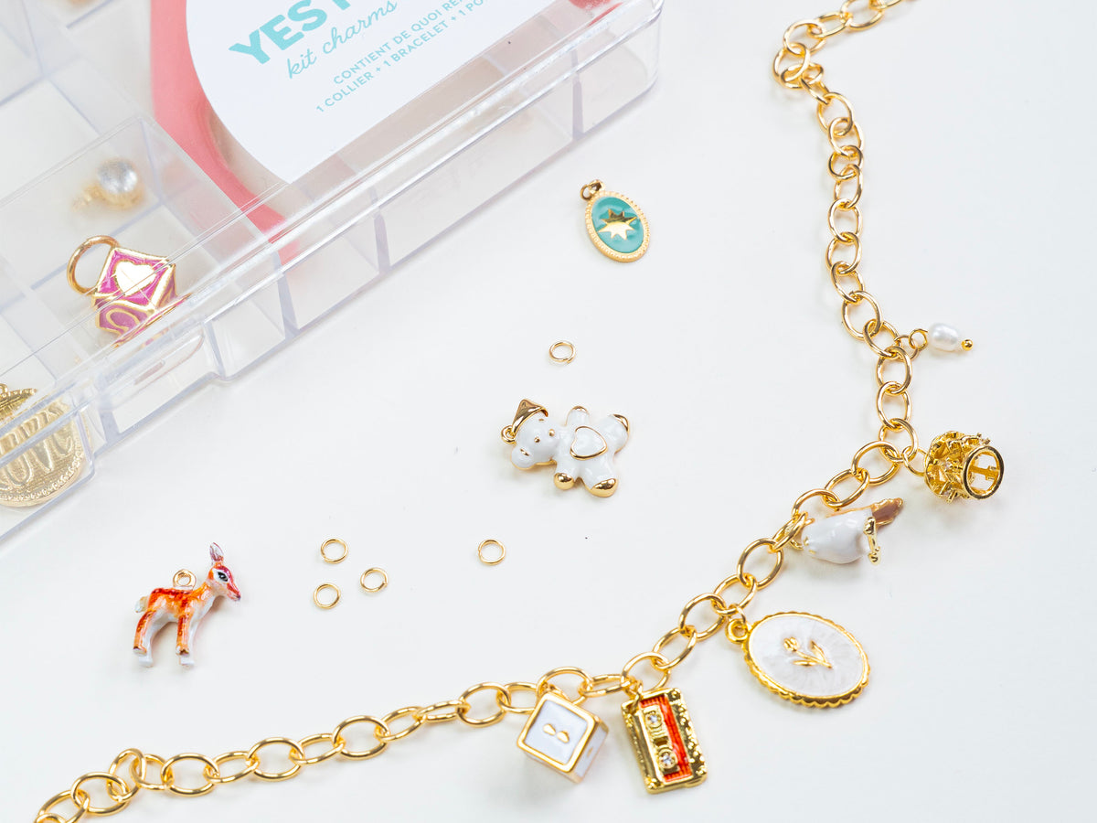 achat Kit Bijoux et Breloques DIY - Yesterday