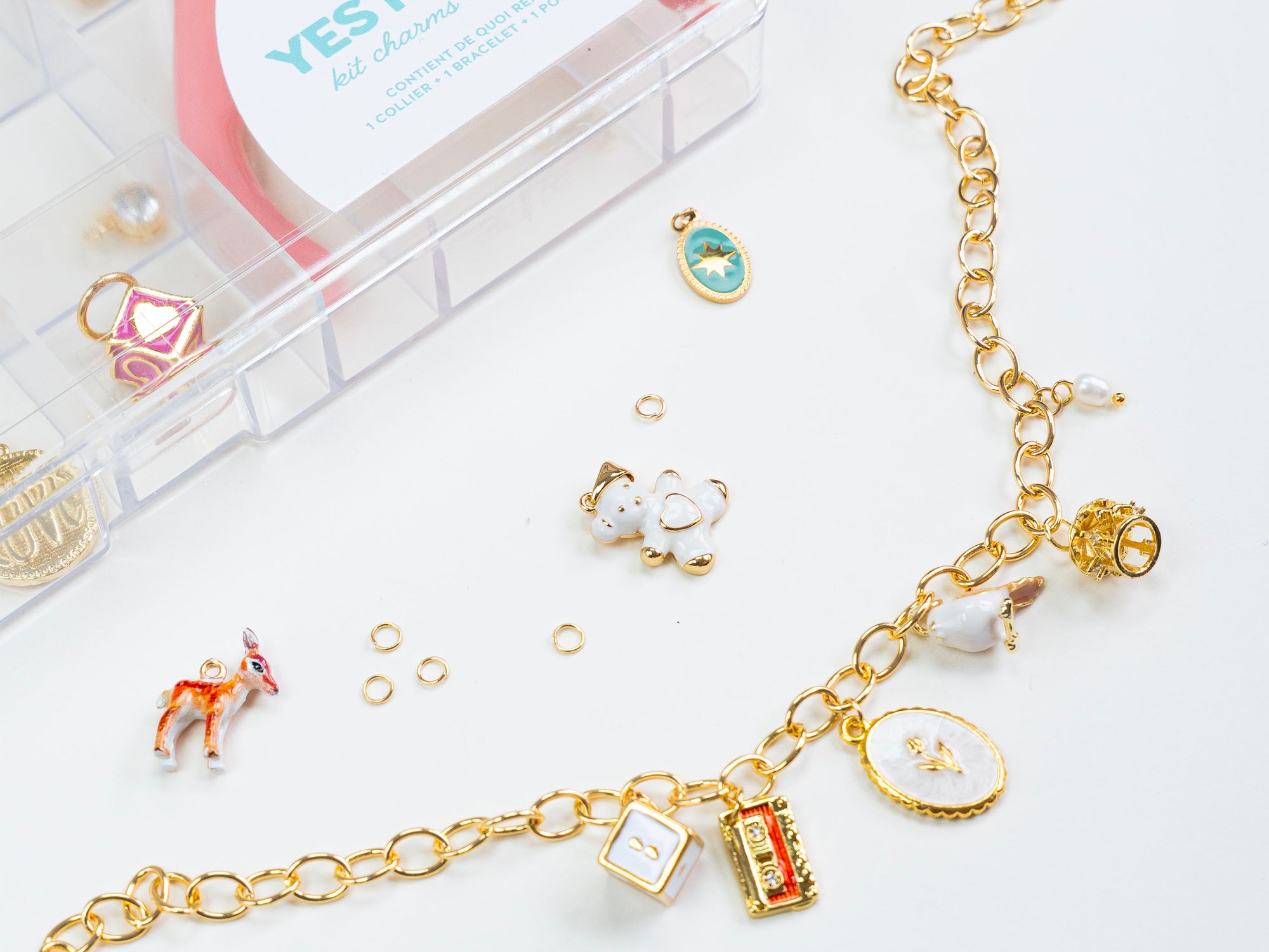 achat Kit Bijoux et Breloques DIY - Yesterday
