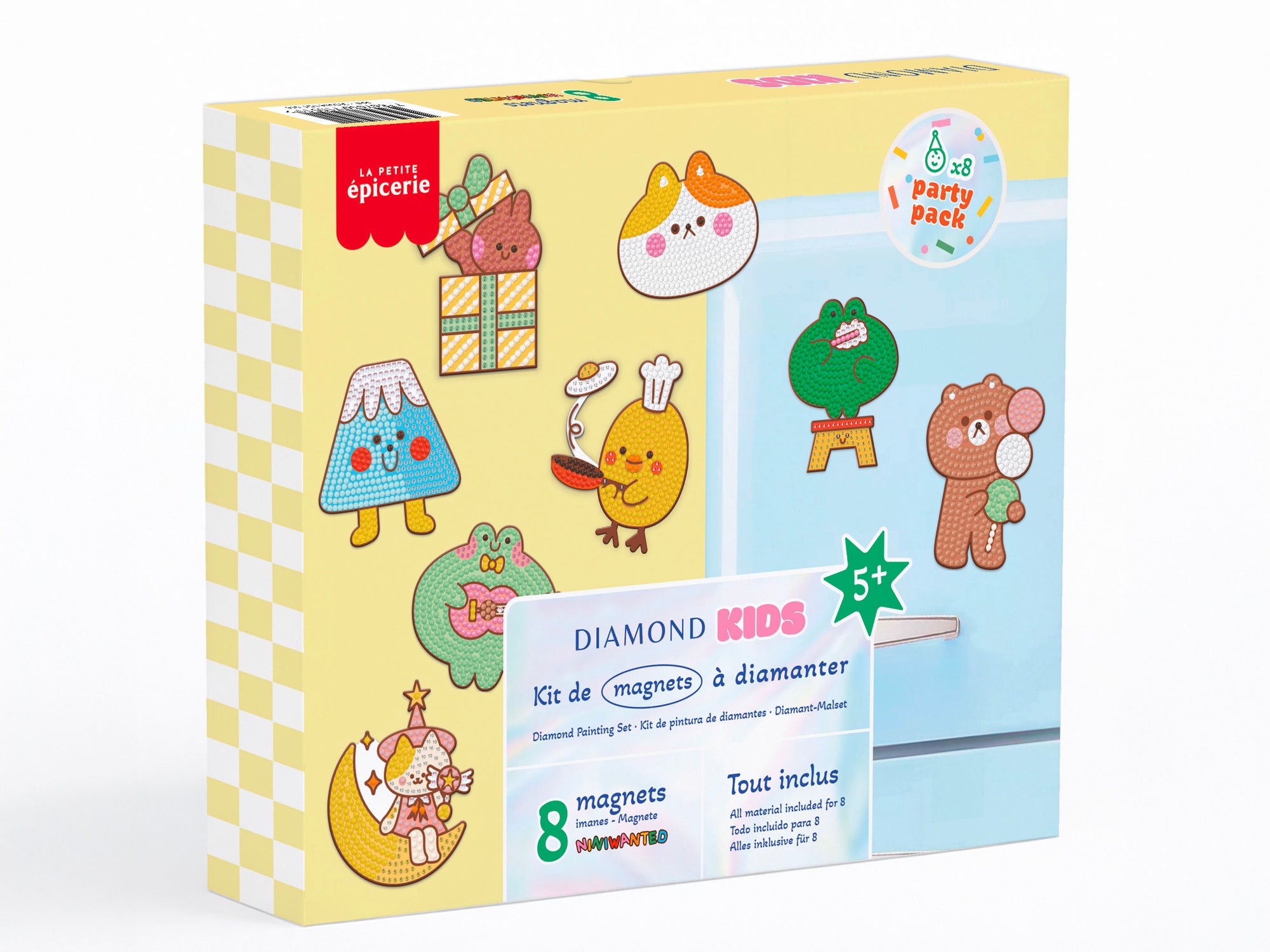 Achat Party Pack Petit Diamond kids - Atelier de 8 Magnets