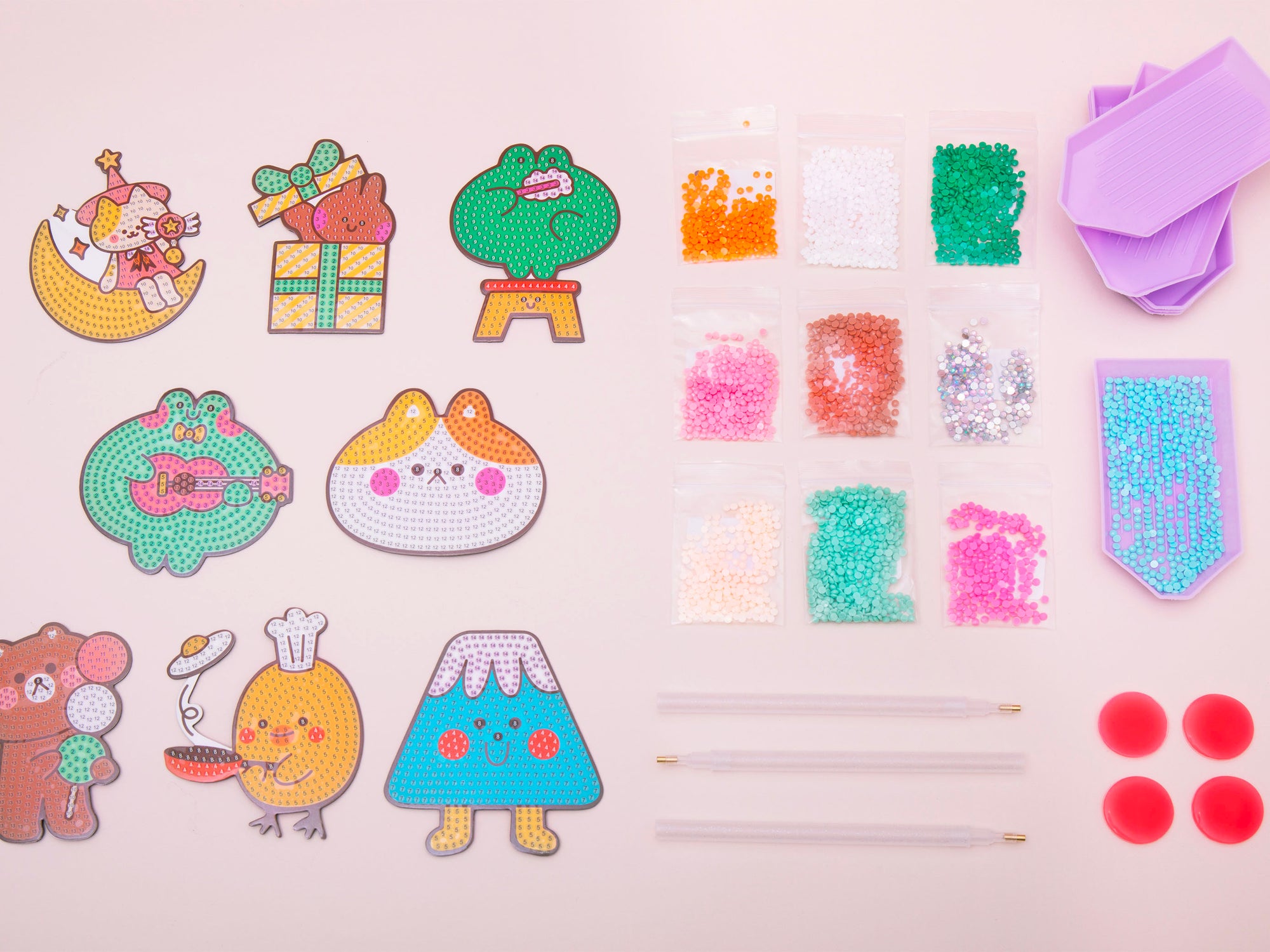 achat Party Pack Petit Diamond kids - Atelier de 8 Magnets