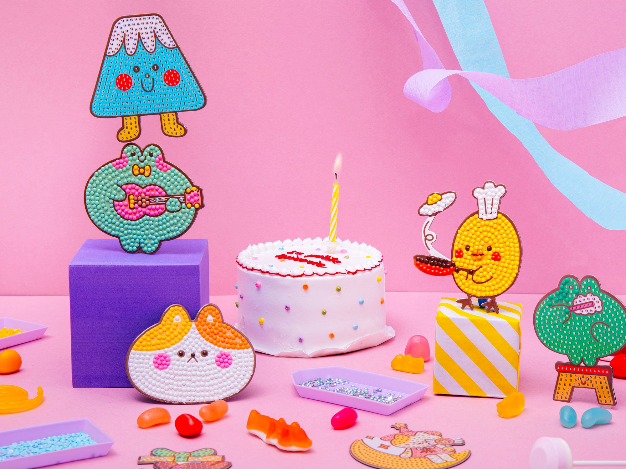 Achat Party Pack Petit Diamond kids - Atelier de 8 Magnets