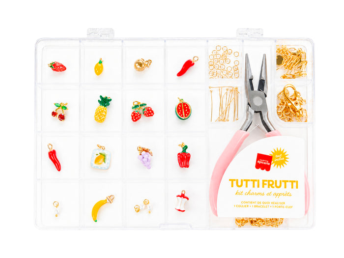 Achat Kit Bijoux et Breloques DIY - Tutti Frutti