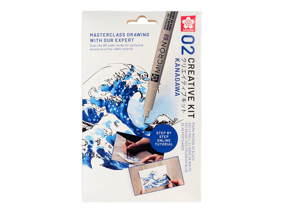 achat Kit de création Sakura - La grande Vague de Kanagawa
