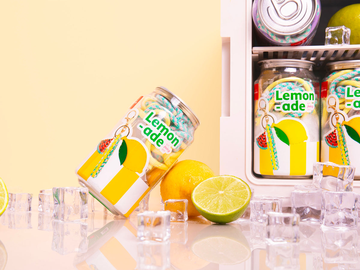 achat Kit Canette Bag Charm Pshiiit - Lemonade