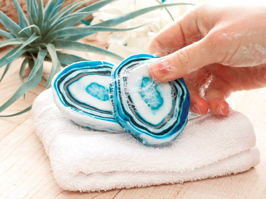 achat Kit DIY Savons Coeur de Géode