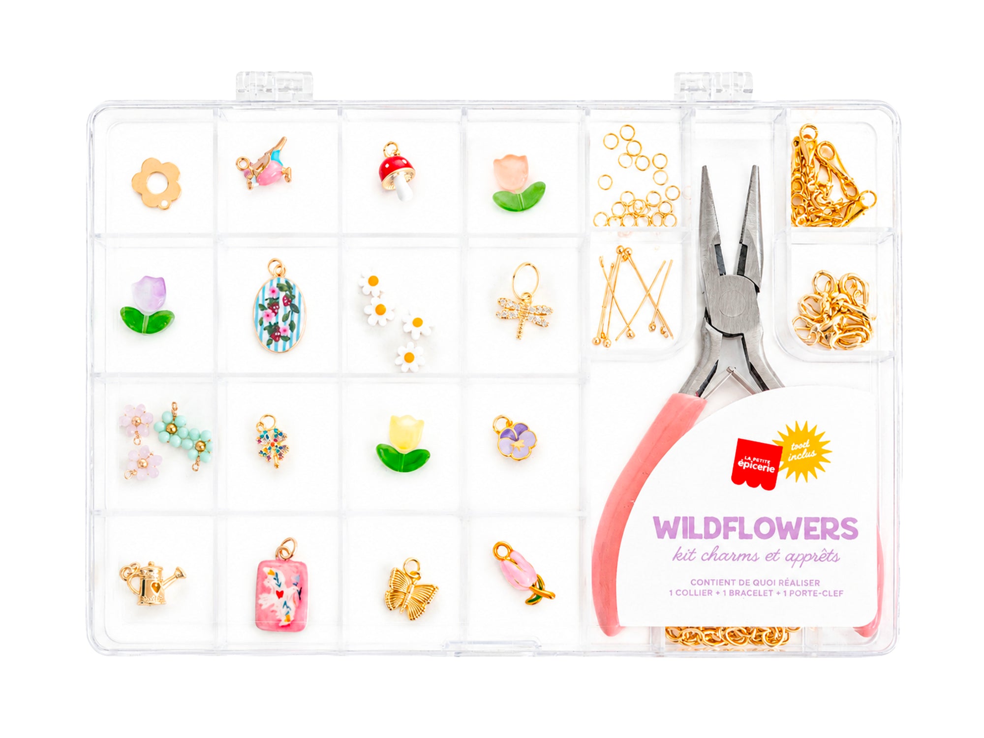 Achat Kit Bijoux et Breloques DIY - Wildflowers