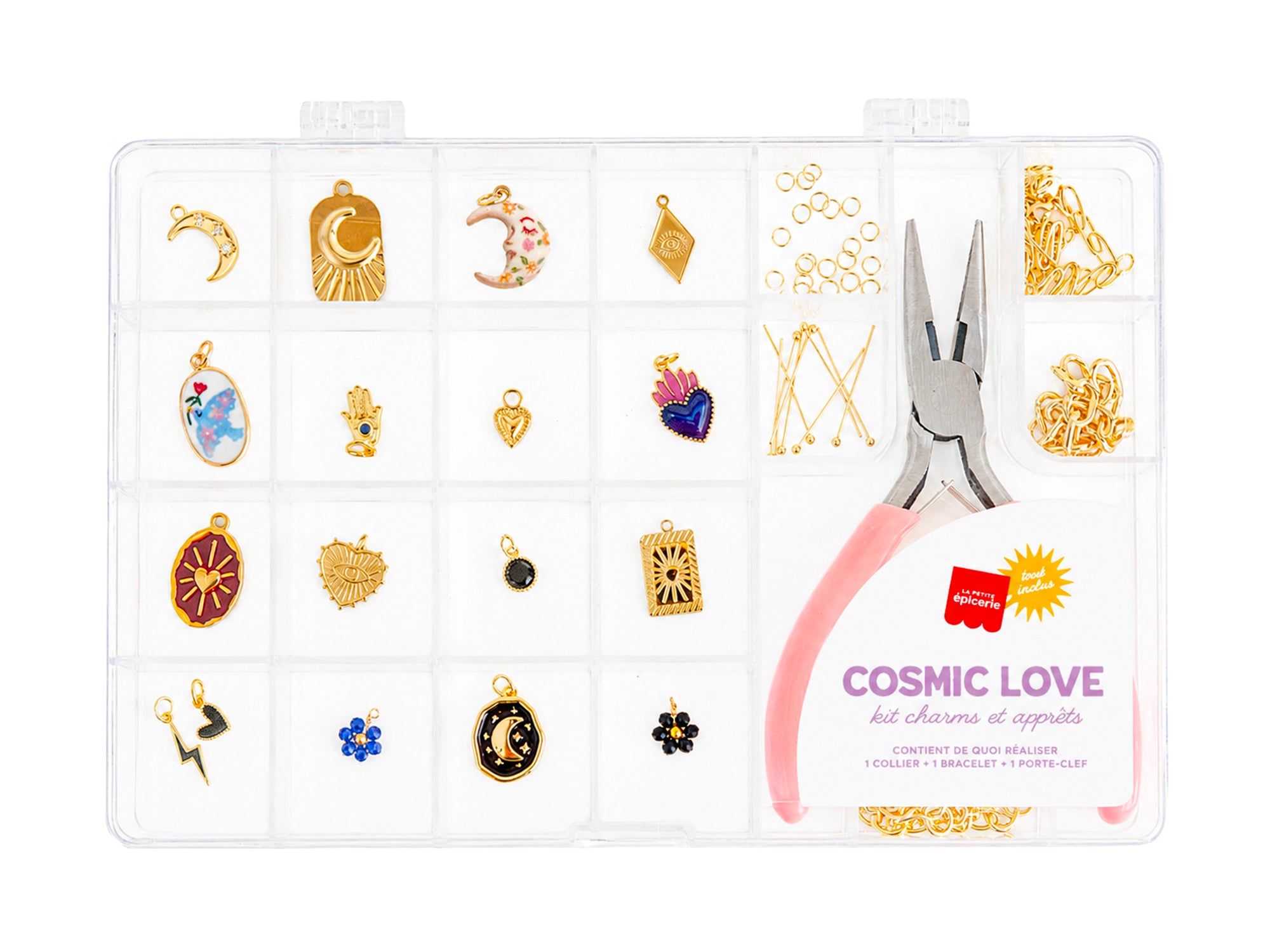 Achat Kit Bijoux et Breloques DIY - Cosmic Love