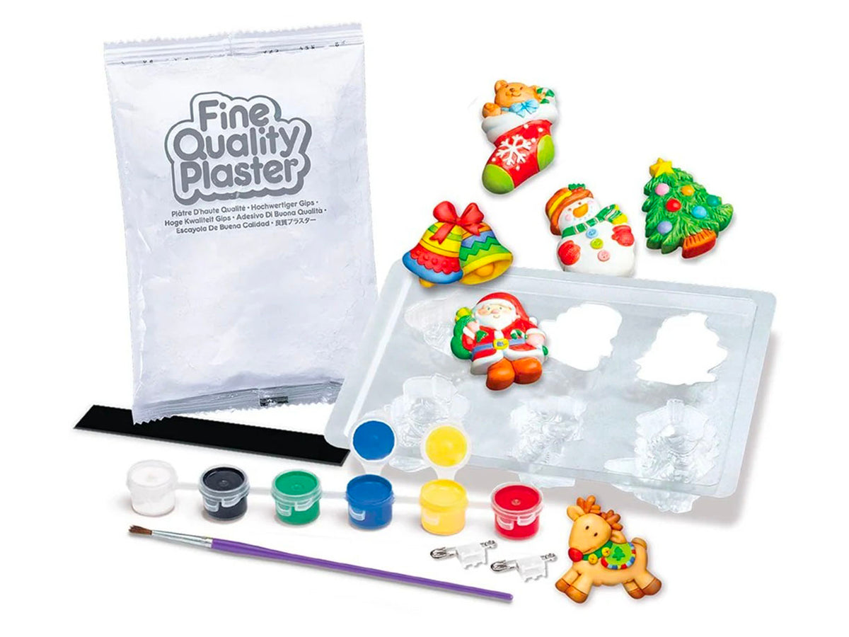 achat Kit de Moulages 6 magnets de Noël - 4M Crea