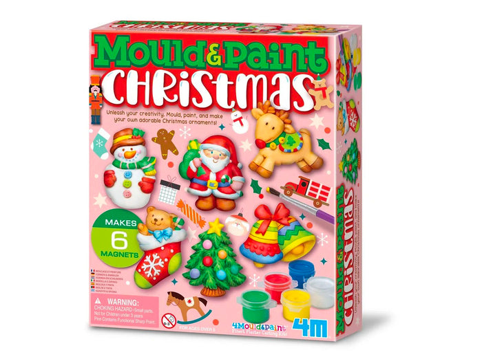 Achat Kit de Moulages 6 magnets de Noël - 4M Crea