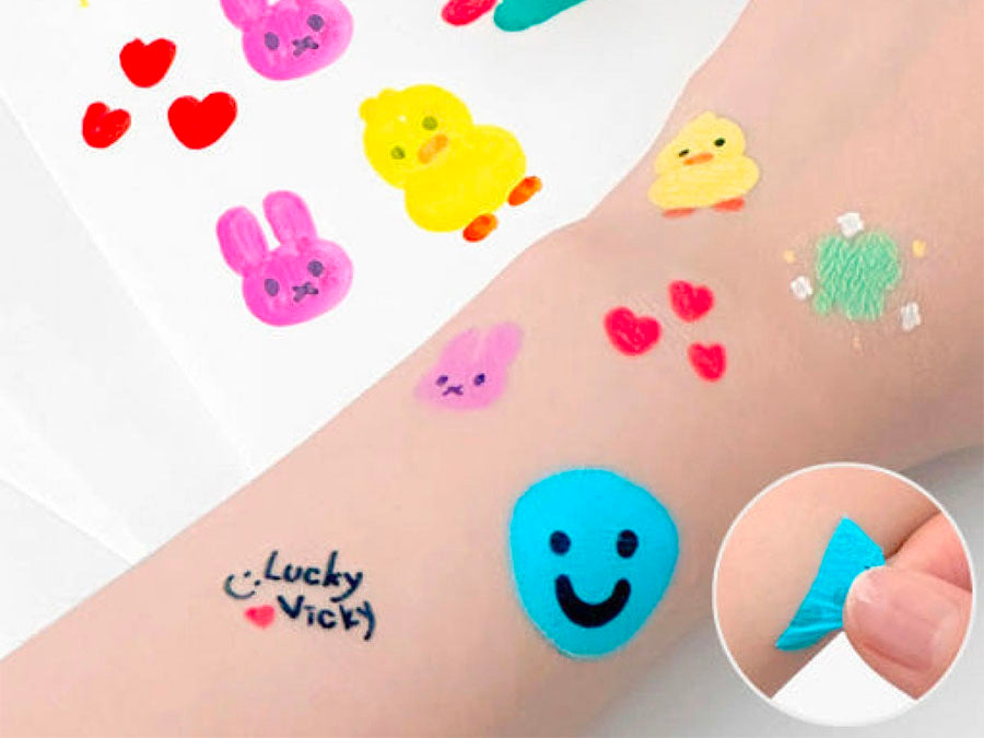 achat Kit de feutres pour tatouages-stickers DIY