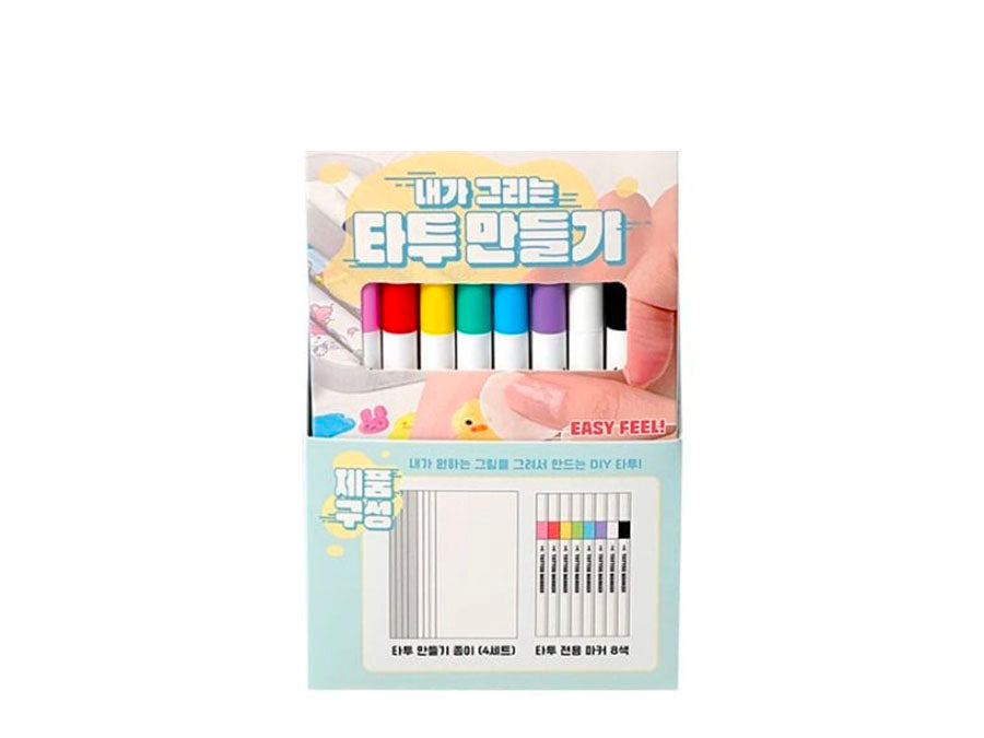 Achat Kit de feutres pour tatouages-stickers DIY