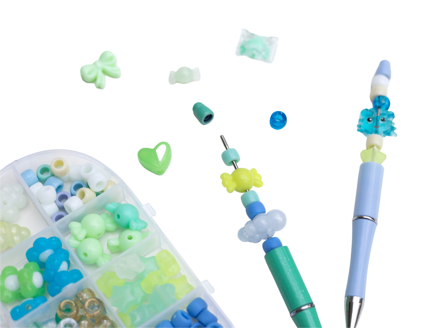 achat Mini Kit Stylo à customiser en perles - Fresh Pop