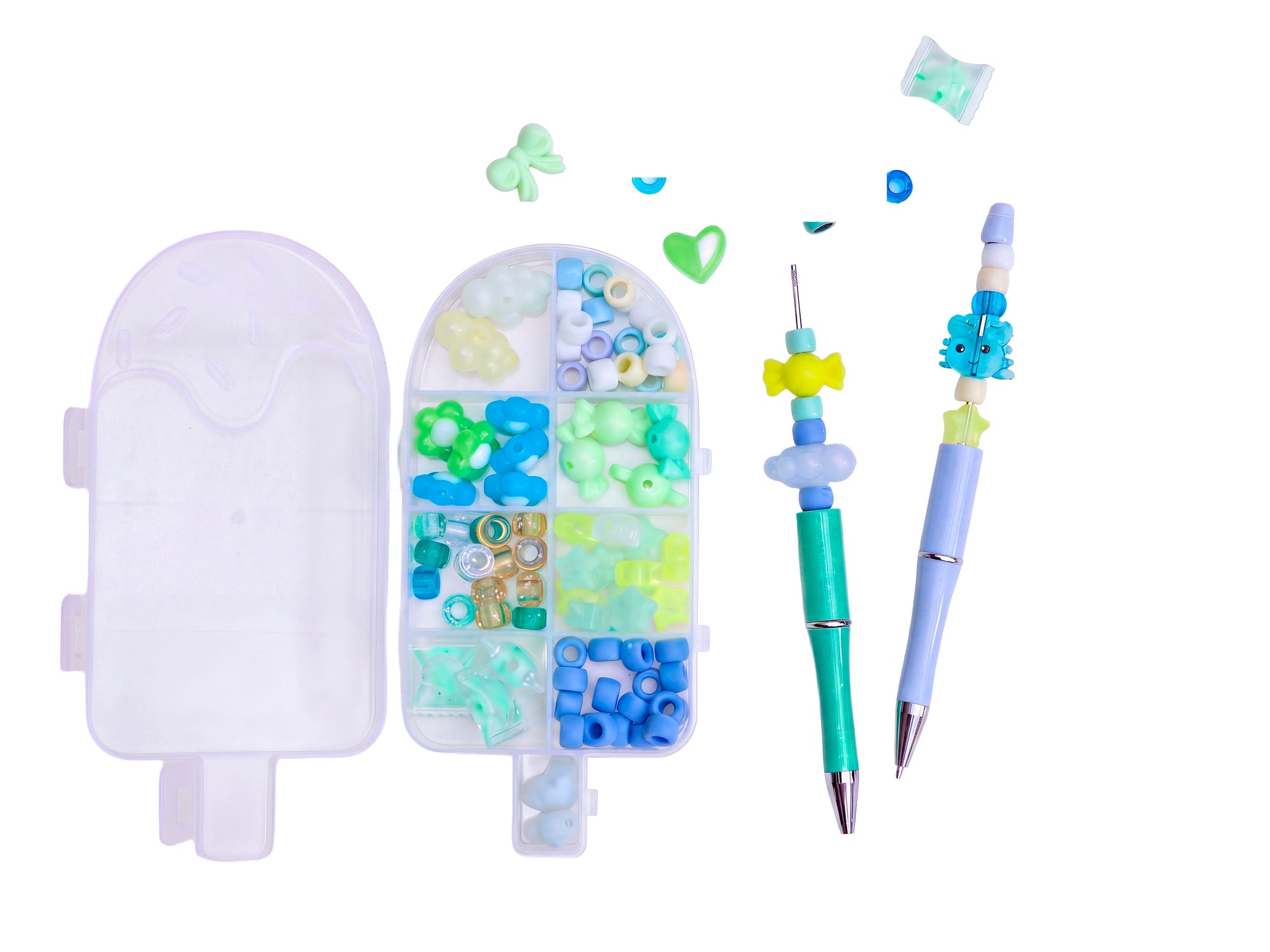 Achat Mini Kit Stylo à customiser en perles - Fresh Pop