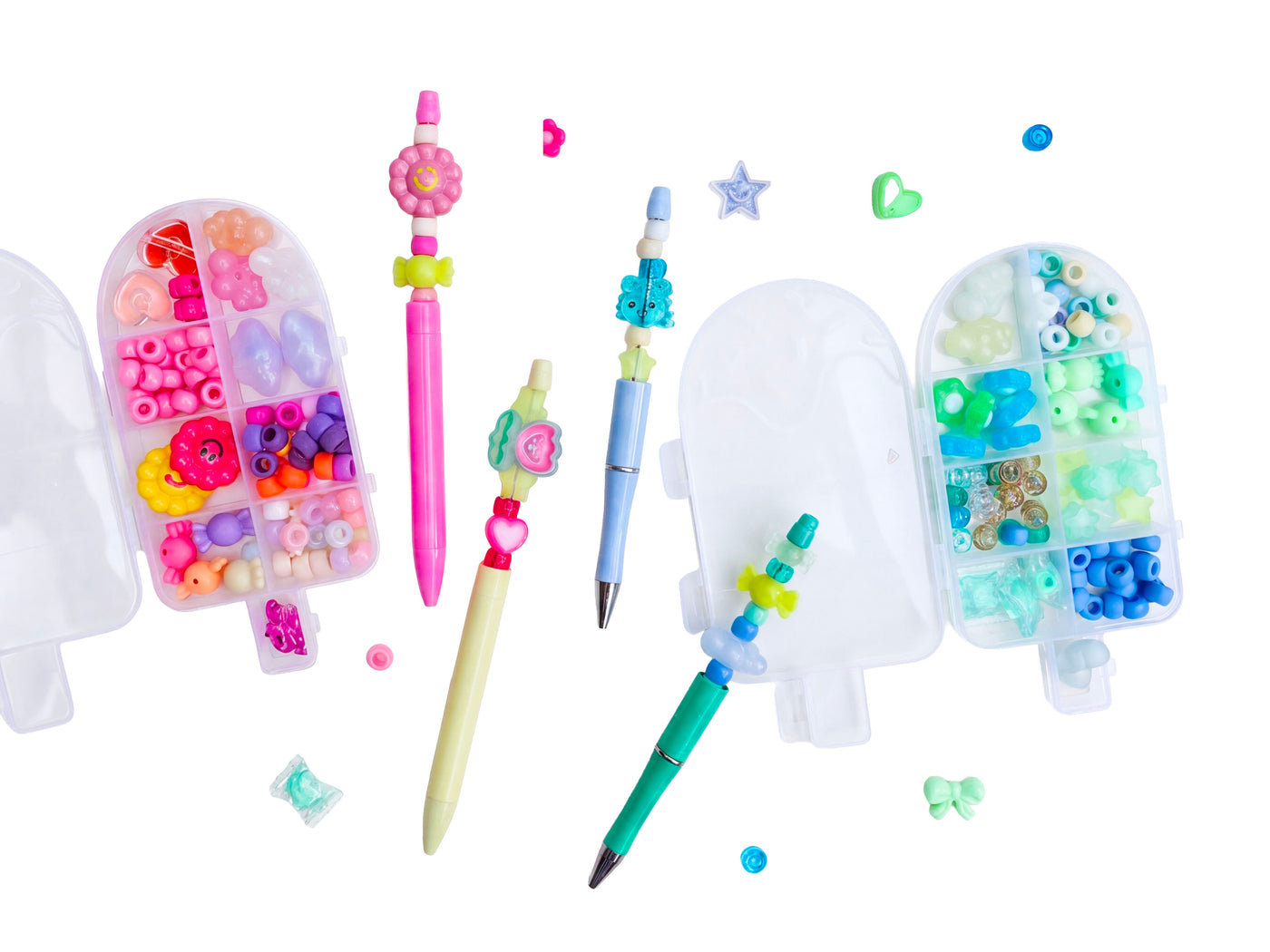 achat Mini Kit Stylo à customiser en perles - Fresh Pop
