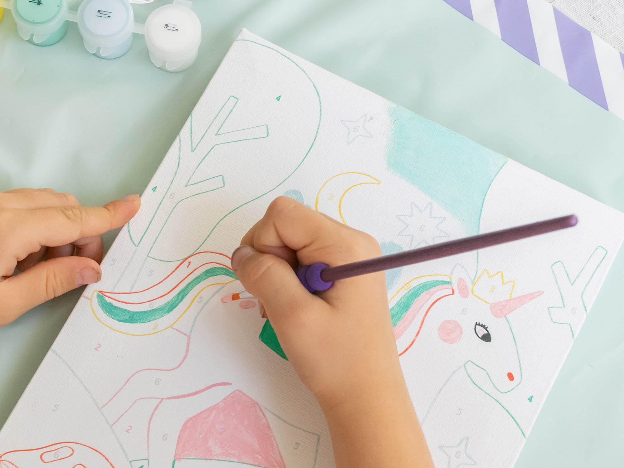 achat Petit Pinceau Kids - Licorne et Piou