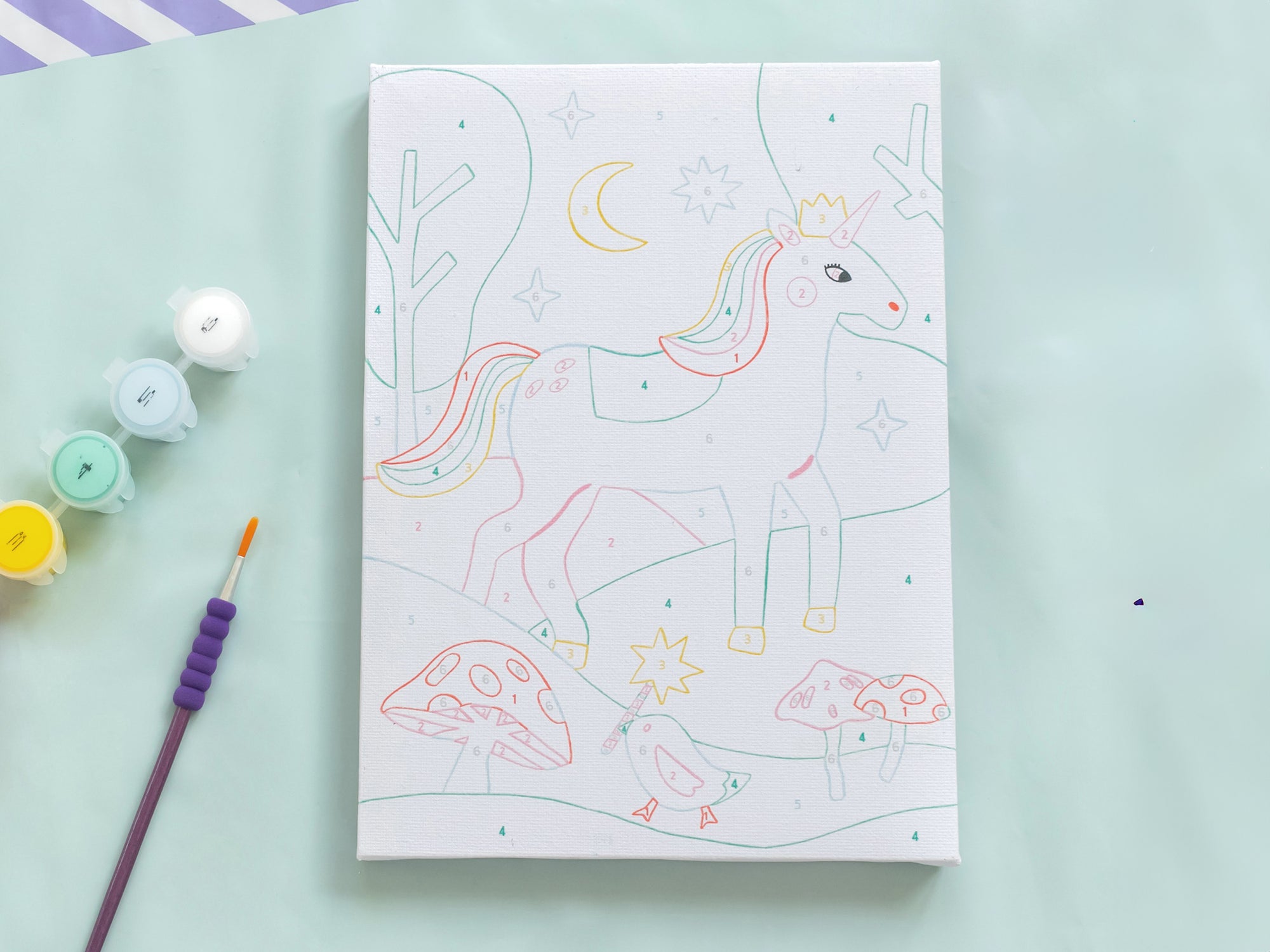 achat Petit Pinceau Kids - Licorne et Piou