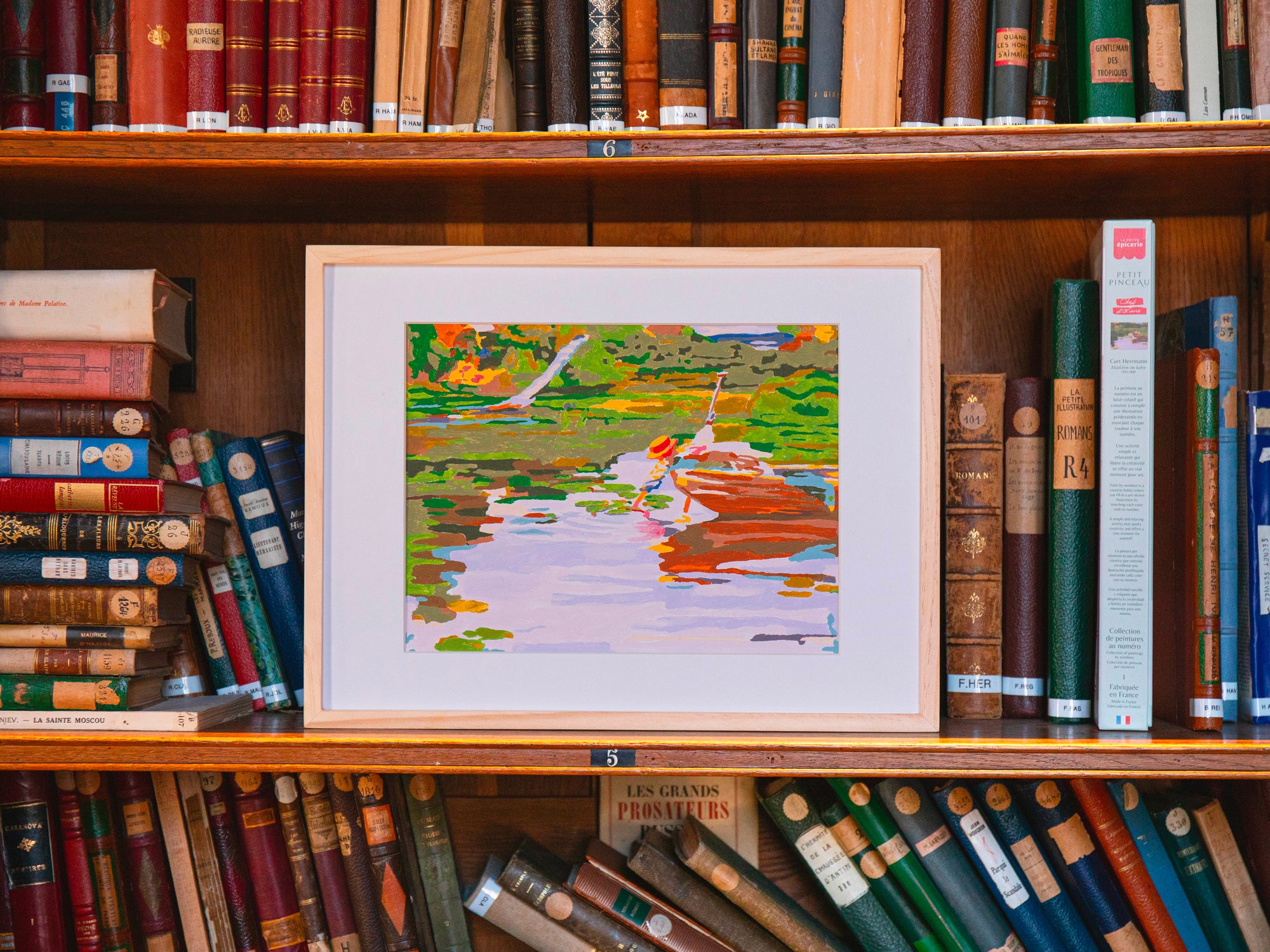 Achat Coffret peinture au numéro - Petit Pinceau - Mâdchen Im Kahn, Curt Herrmann