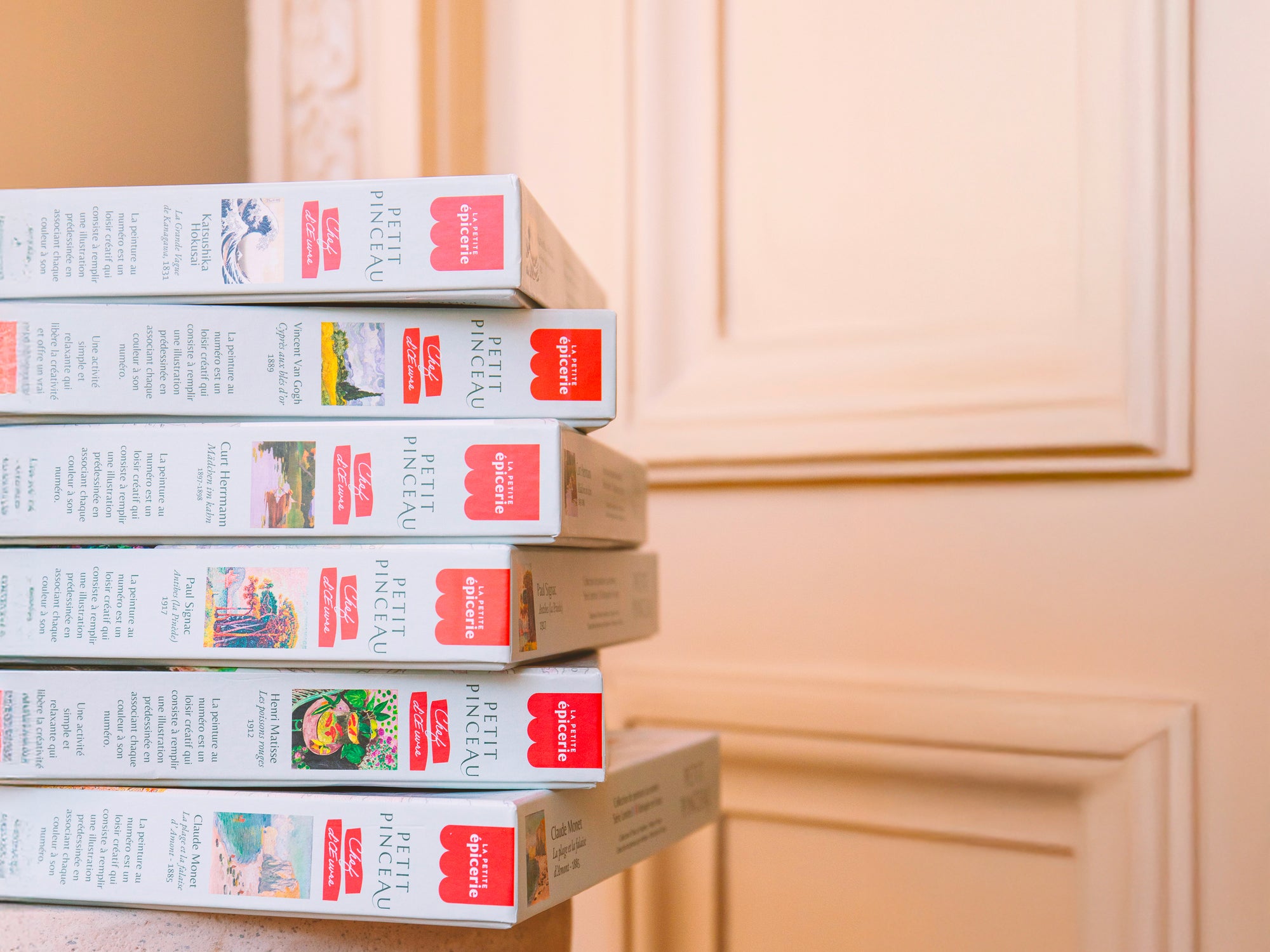 Coffret peinture au numéro - Petit Pinceau - Mâdchen Im Kahn, Curt Herrmann