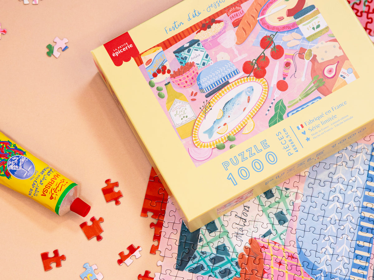 achat Puzzle Festin d'été  par Jessica Smith - 1000 pièces