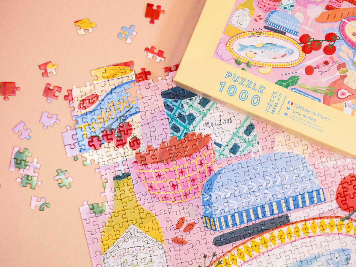 achat Puzzle Festin d'été  par Jessica Smith - 1000 pièces