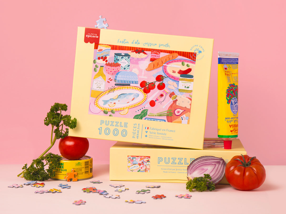 achat Puzzle Festin d'été  par Jessica Smith - 1000 pièces