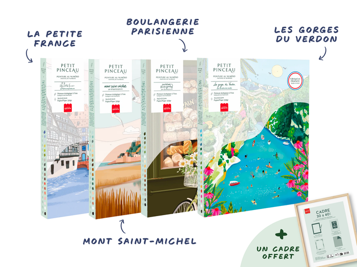 Achat Pack Petit Pinceau : Escapades en France