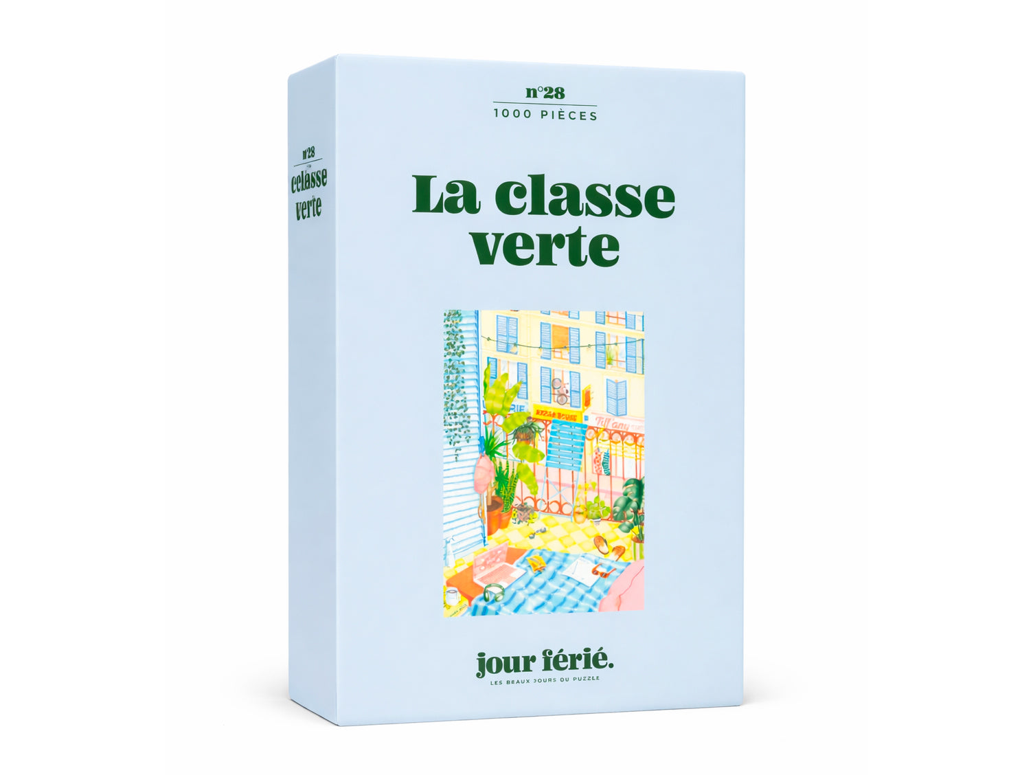 Achat Puzzle La classe verte - 1000 pièces - Jour Férié