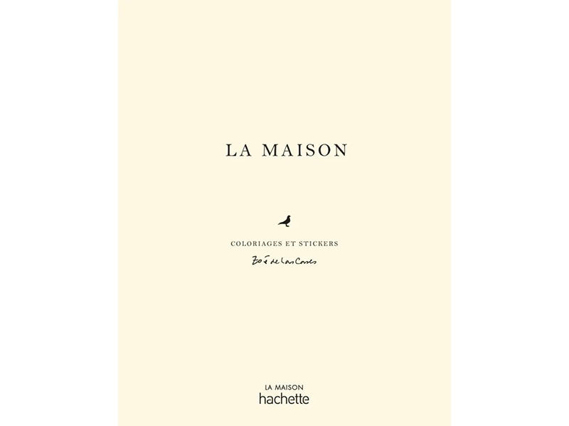 achat La maison carnet de coloriages - La Maison Hachette
