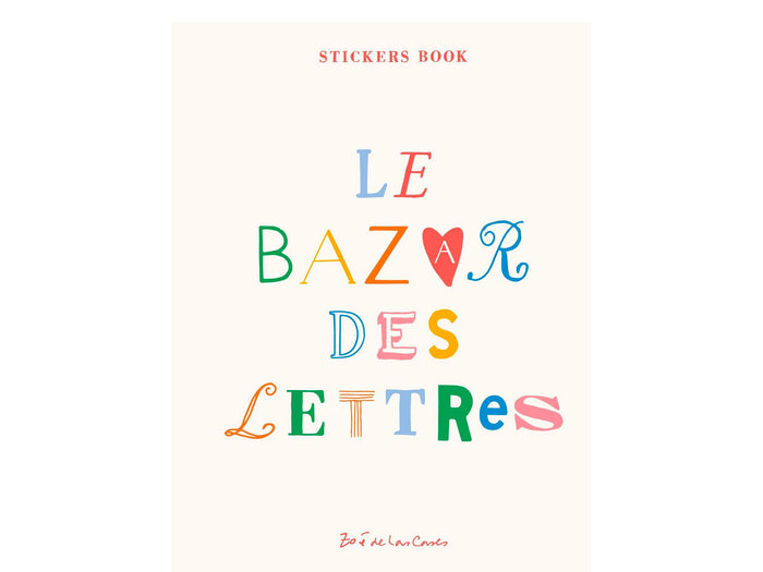 Achat Livre de stickers - Le Bazar des Lettres par Zoé de las Cases
