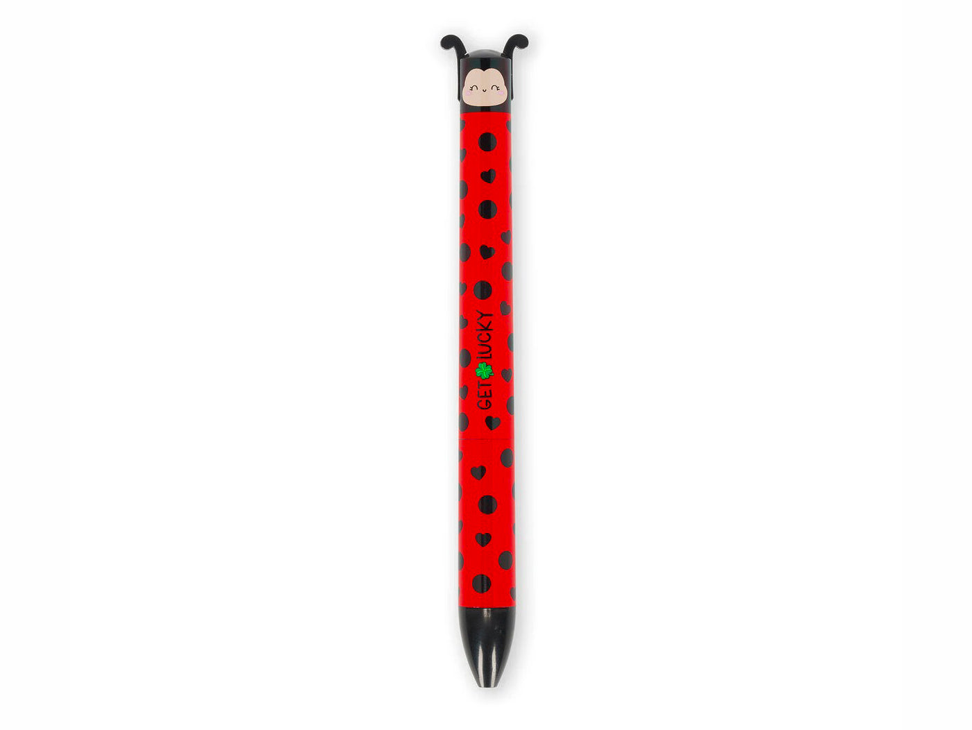 Achat Stylo bicolore Click & Clack Coccinelle - Legami