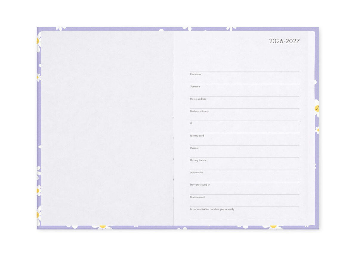 achat Agenda 2027 Oh Happy Daisy - Legami