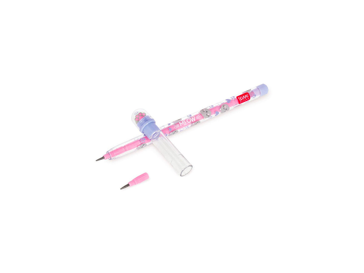 achat Crayon Empilable avec Gomme Take a Tip - Chat Kitty - Legami